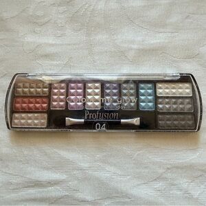 *BRAND NEW* Profusion Color Me Glow 12 Metallic Shades Eyeshadow Pallet In 04